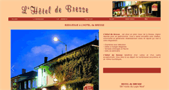 Desktop Screenshot of hoteldebresse.com